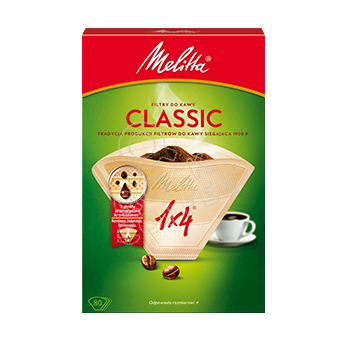 Filtry papierowe Melitta Classic 1x4 Filtry papierowe Melitta Classic 1x4