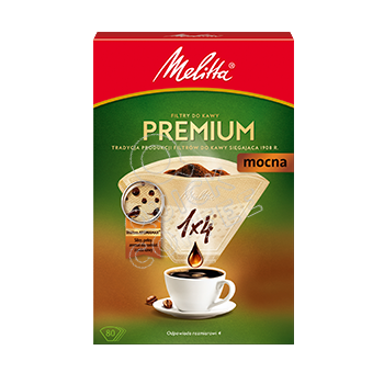 Filtry papierowe Melitta Premium 1x4 Filtry papierowe Melitta Premium 1x4